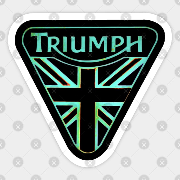 Papa Hash Apparel: Triumphant Sticker by Papa Hash's House of Art